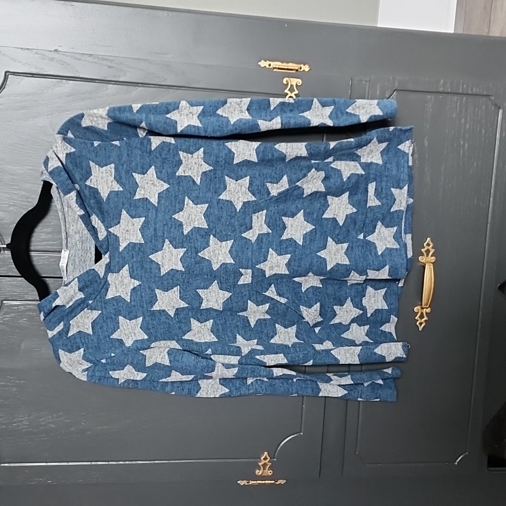 Heathered star hoodie